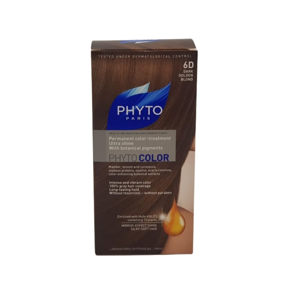 Phyto Color Permanent - 6C Dark Golden Blonde 